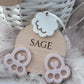 Personalised Easter Bunny Tail Tags