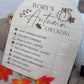 Personalised Autumn Checklist