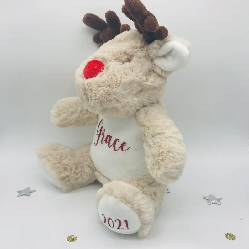 Personalised Rudolf Plush