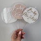 Personalised Baby Shower Swatch Acrylic Cake Topper