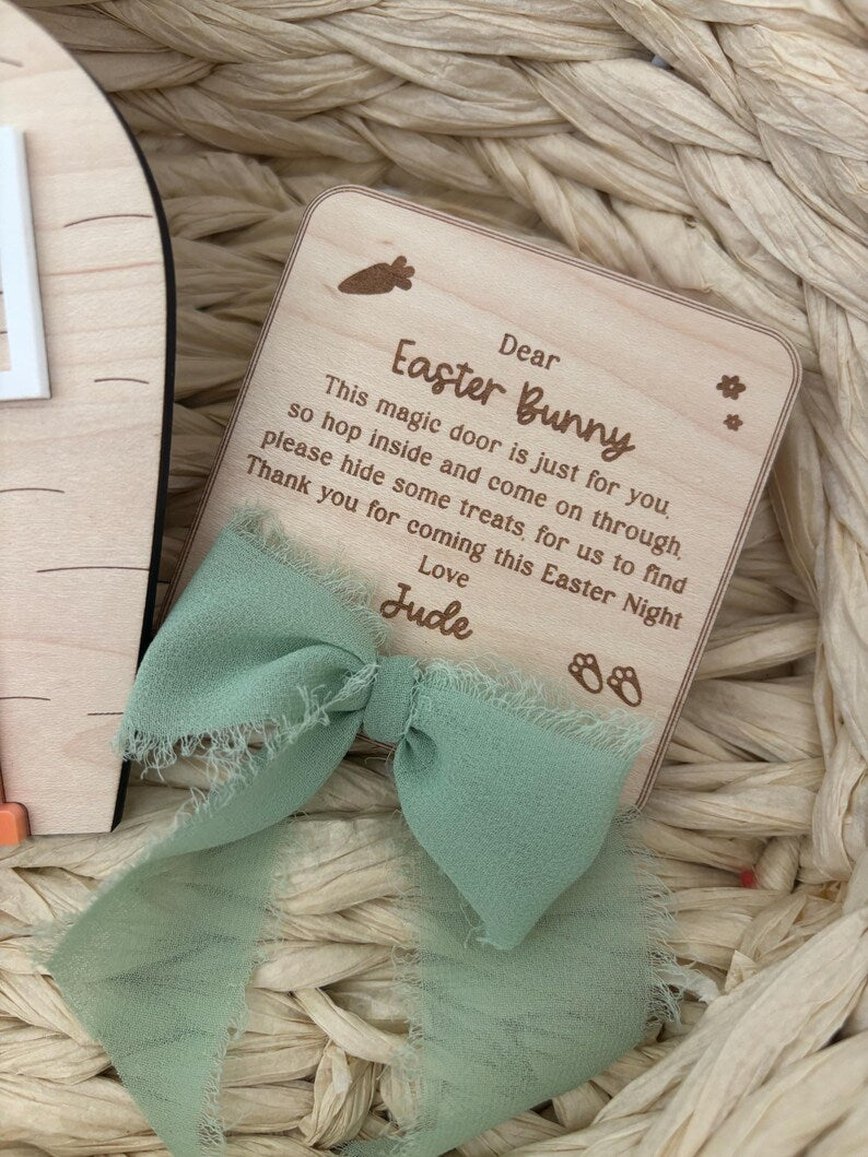 Magic Easter Bunny Door