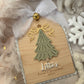 First Christmas Photo Plaque & Bauble - Christmas Tree
