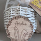 Personalised Easter Wreath Tag