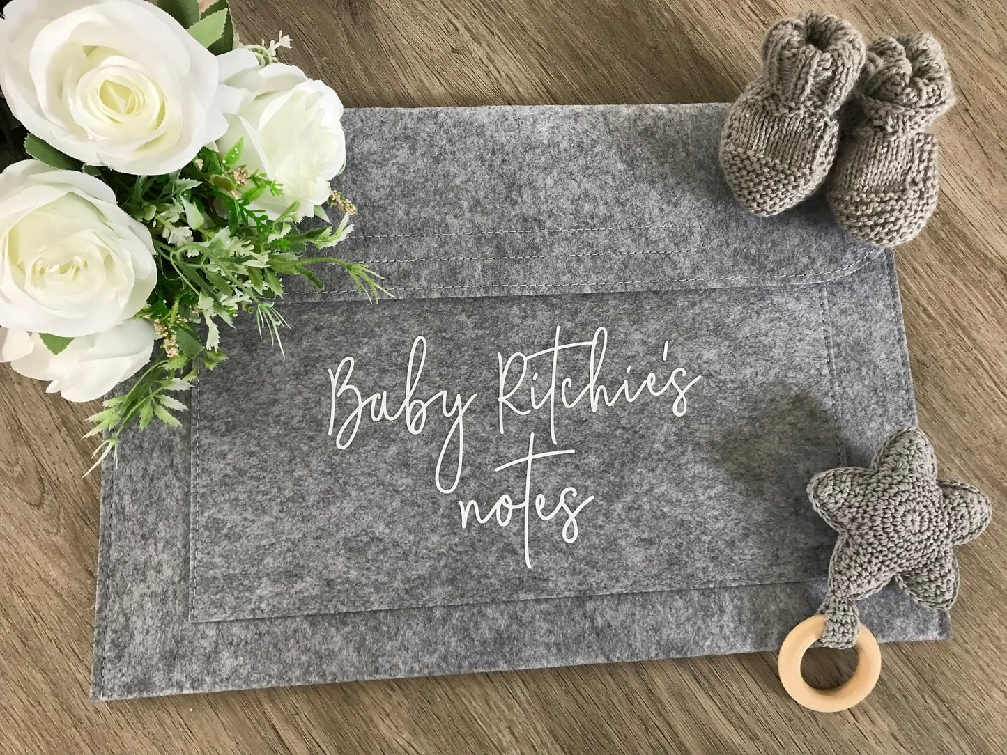 Personalised Pregnancy Document Folder