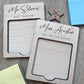 Personalised Teacher Post it Pad