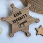 Personalised Ring Security Wedding Badge