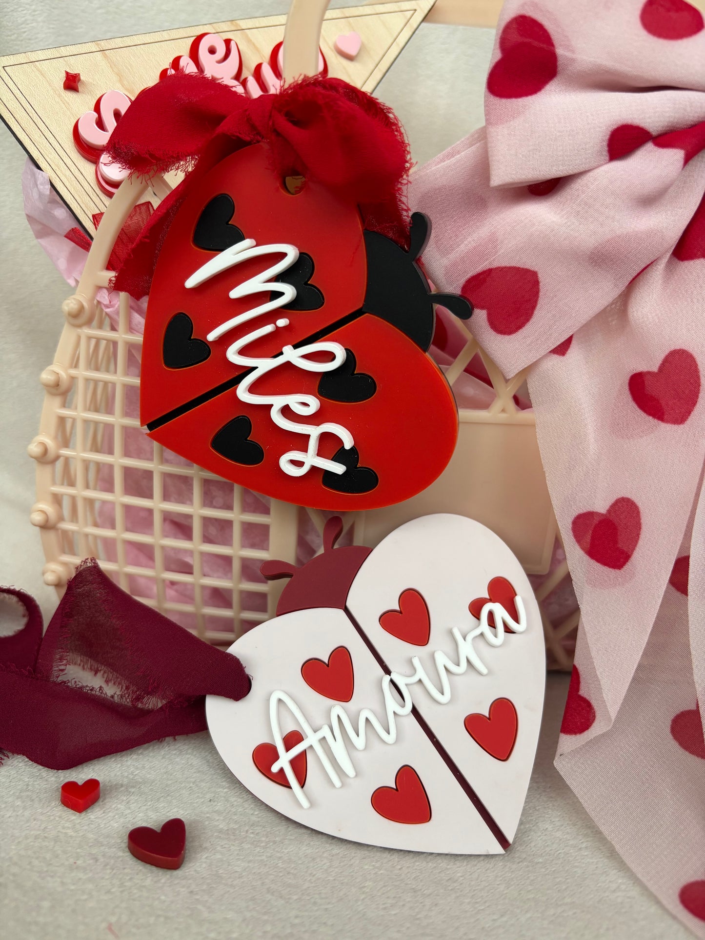 Heart Love Bug Tag