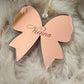 Personalised Bow Bauble