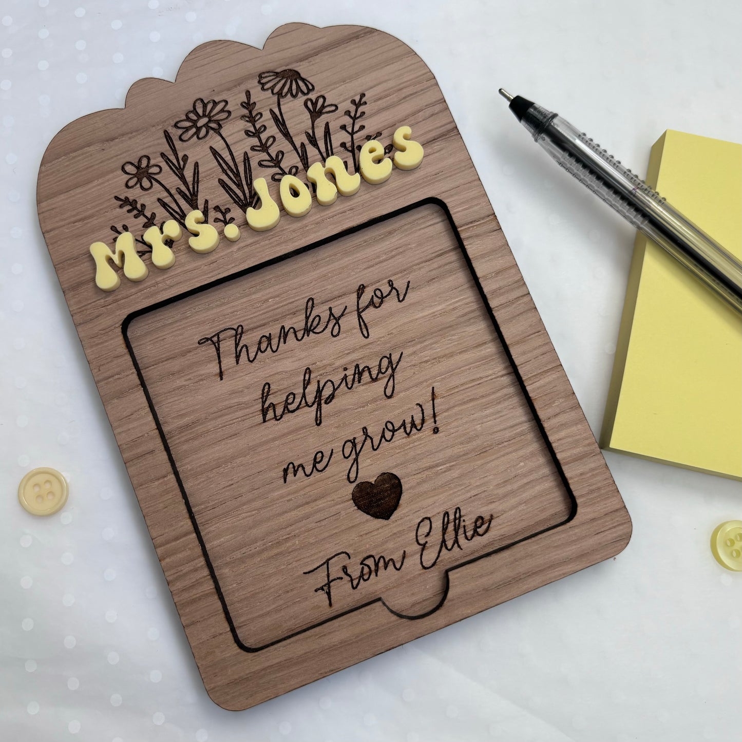 Personalised Post it Pad