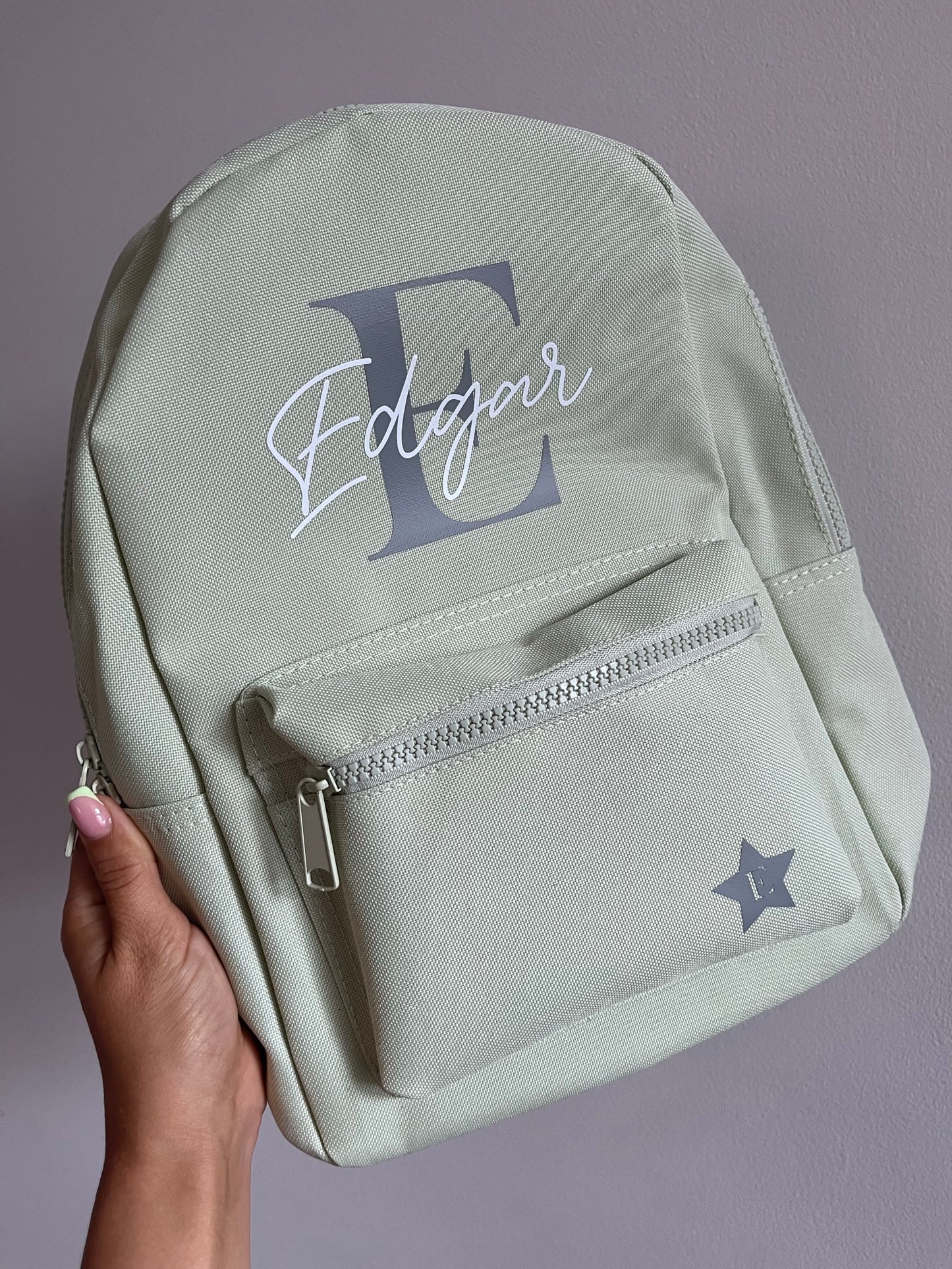 Personalised Kids Rucksack Star