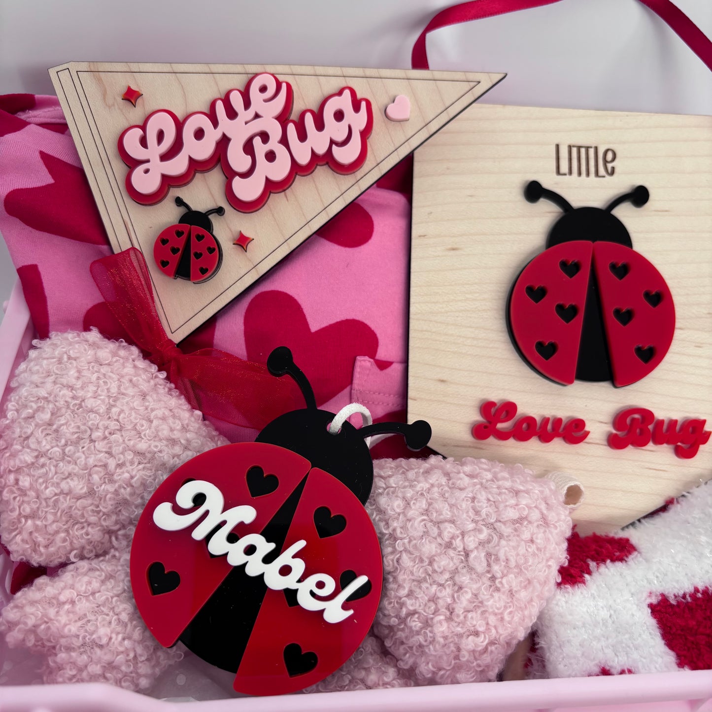 Love Bug Mini Pennant