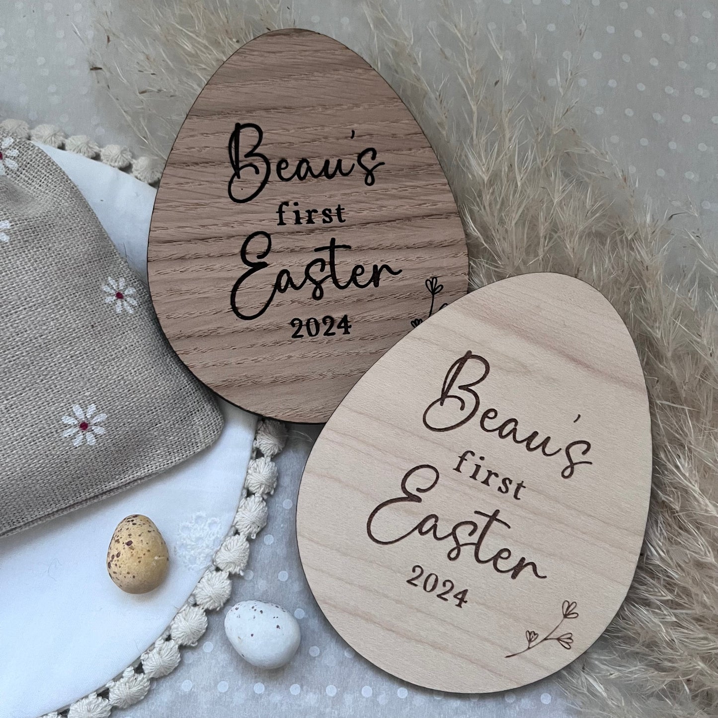 My First Easter Egg Personalised Keepsake Disc