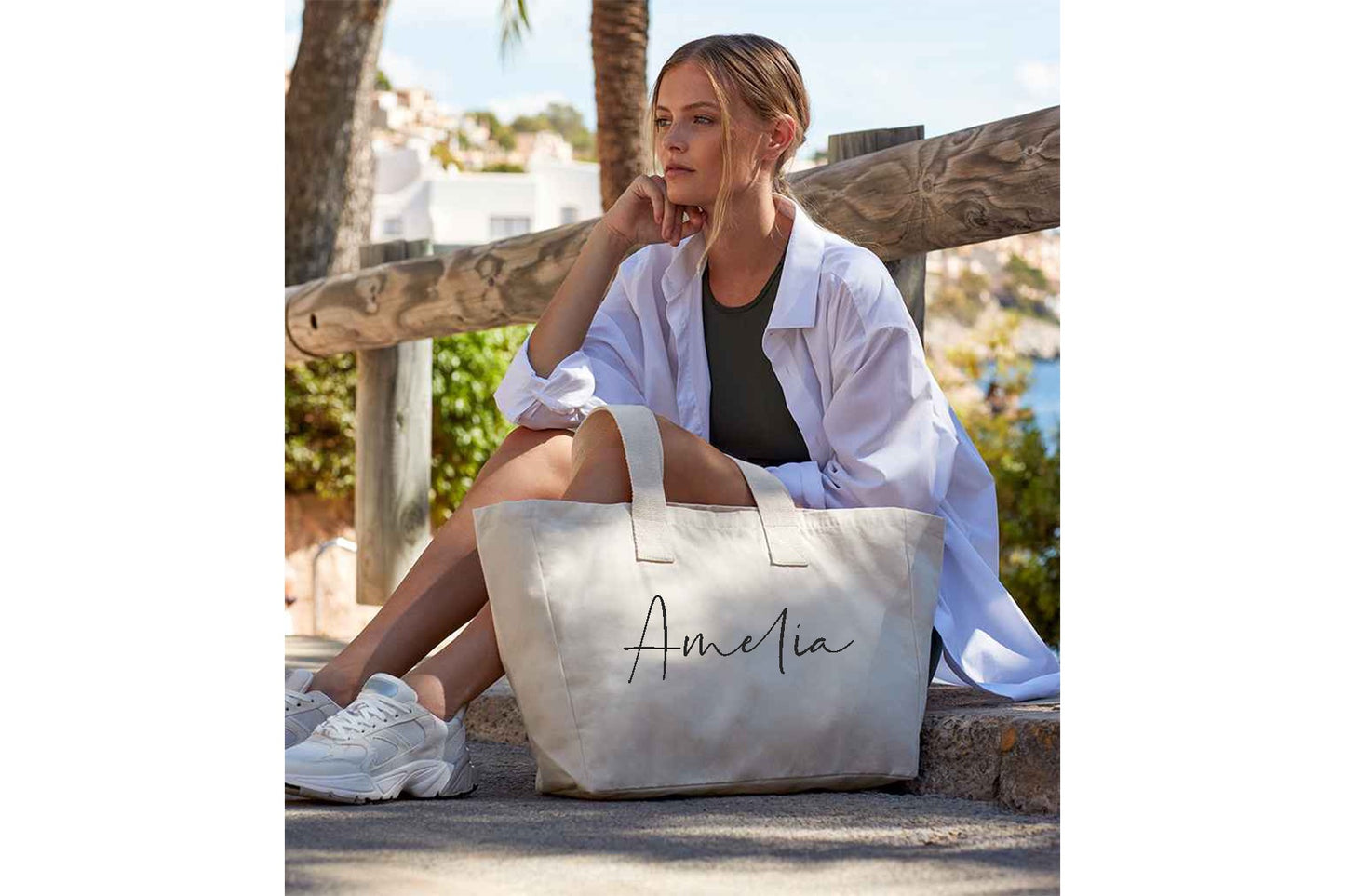 Personalised Oversize XL Tote - Beach Bag