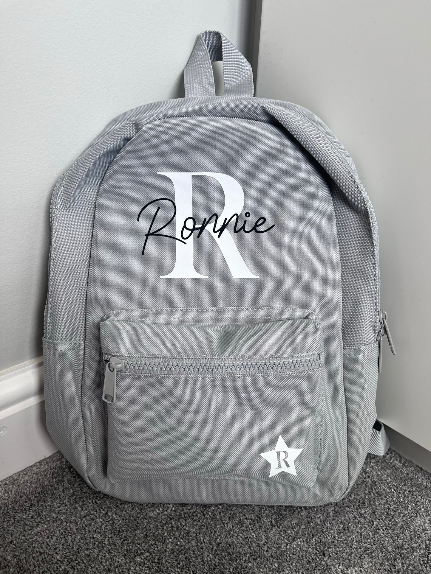 Personalised Kids Rucksack Star