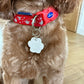 Paw Print Pet Tag - Personalised Acrylic Paw Tag