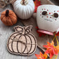 Wooden Pumpkin Coasters