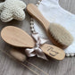 Personalised Baby’s 1st Brush Soft Wool & Wood Engraved Gift