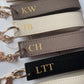 Luxury Monogram Keyring Wristlet