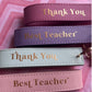 Personalised Teacher Luxury Keyring Wristlet