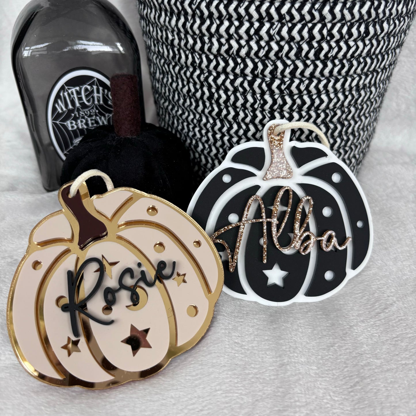 Personalised Magic Pumpkin Tag