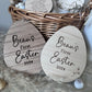 My First Easter Egg Personalised Keepsake Disc