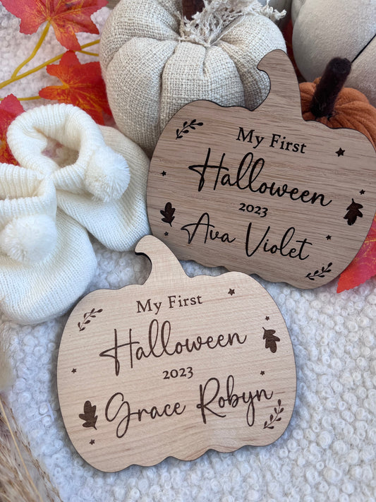 Personalised Pumpkin Keepsake