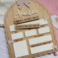 Personalised First Day of School Board - Bows