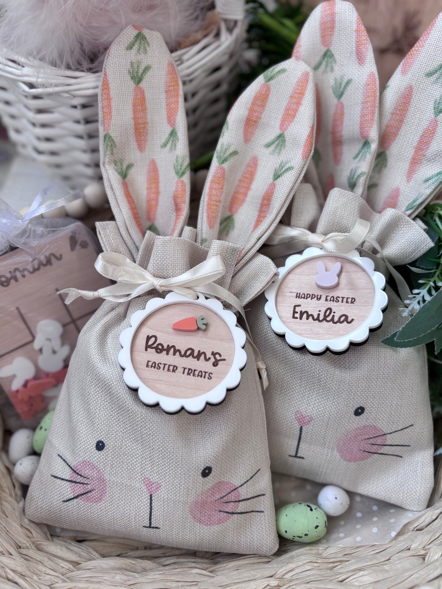 Easter Bunny Carrot Treat Bags