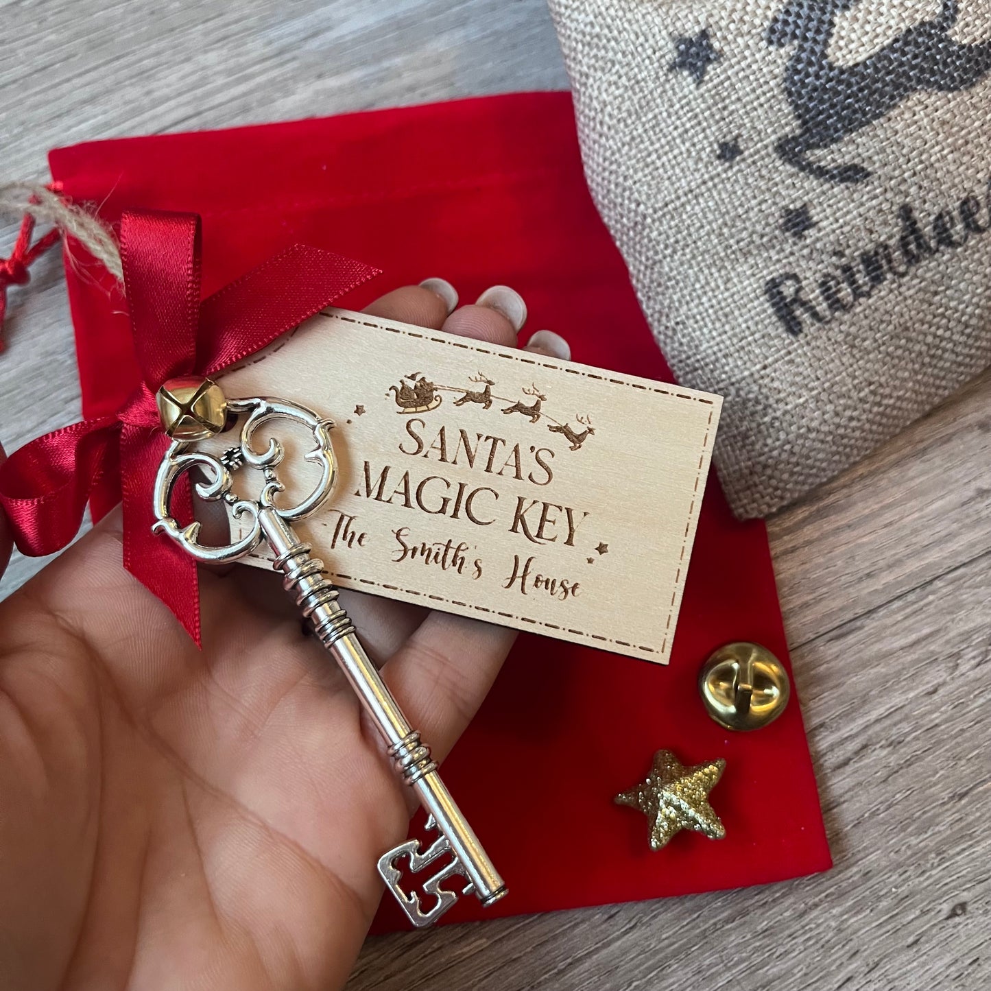 Traditional Personalised Santa’s Magic Key