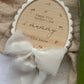 First Mother’s Day Personalised Plaque - Our 1st Mother’s Day Photo Prop Wooden Sign