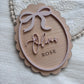 Bow Frame Name Announcement Plaque