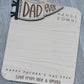 Best Daddy DIY Hand Print Plaque