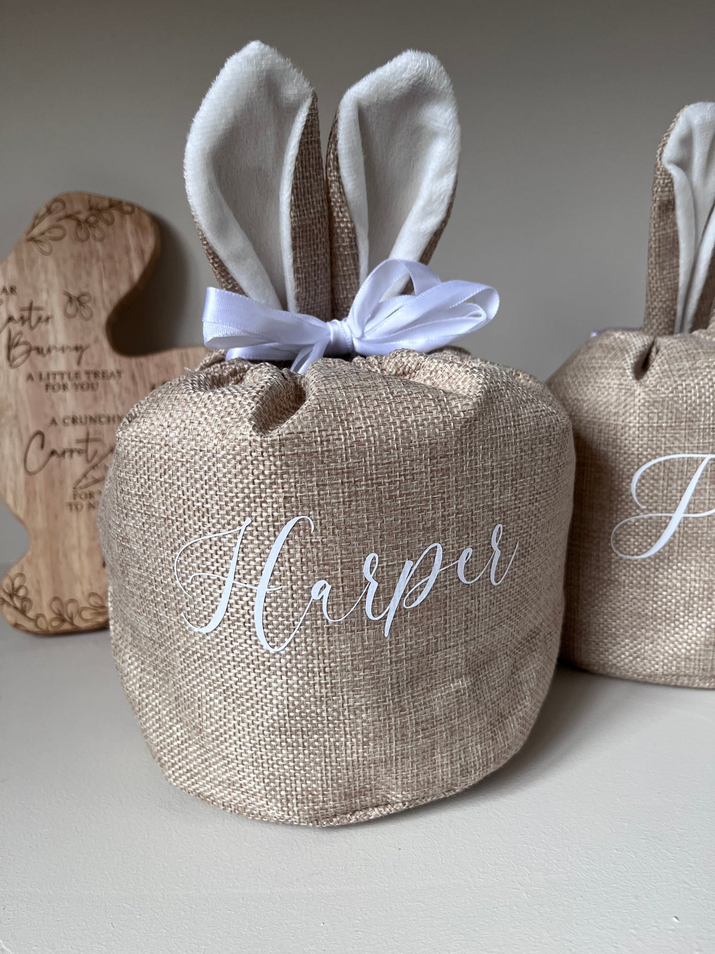 Jute Bunny Bags