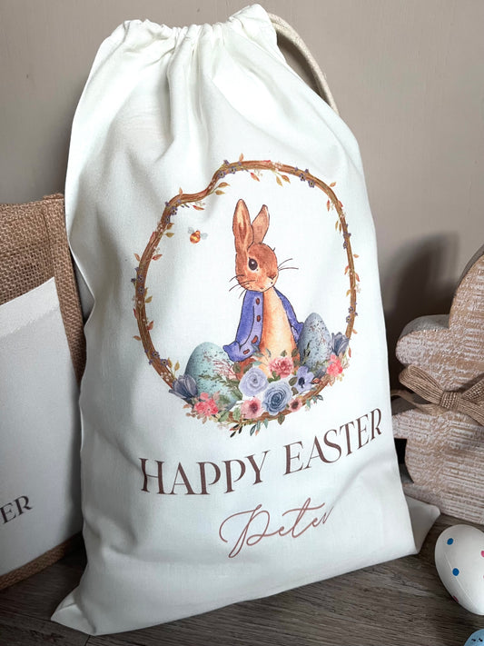 Personalised Large Easter Gift Sack