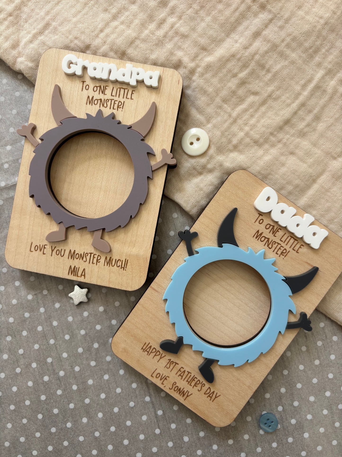 Personalised Father’s Day Magnet Frame