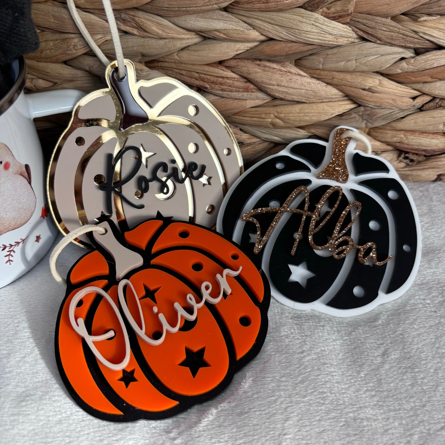 Personalised Magic Pumpkin Tag