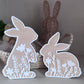 Floral Bunny Wall Decor
