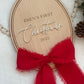 My First Christmas Personalised Plaque - Oval