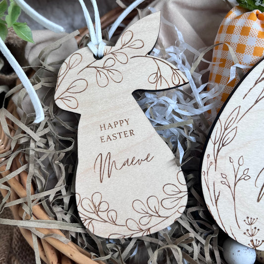 Personalised Easter Bunny Tag