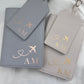 Luxury Passport & Luggage Tag Travel Set