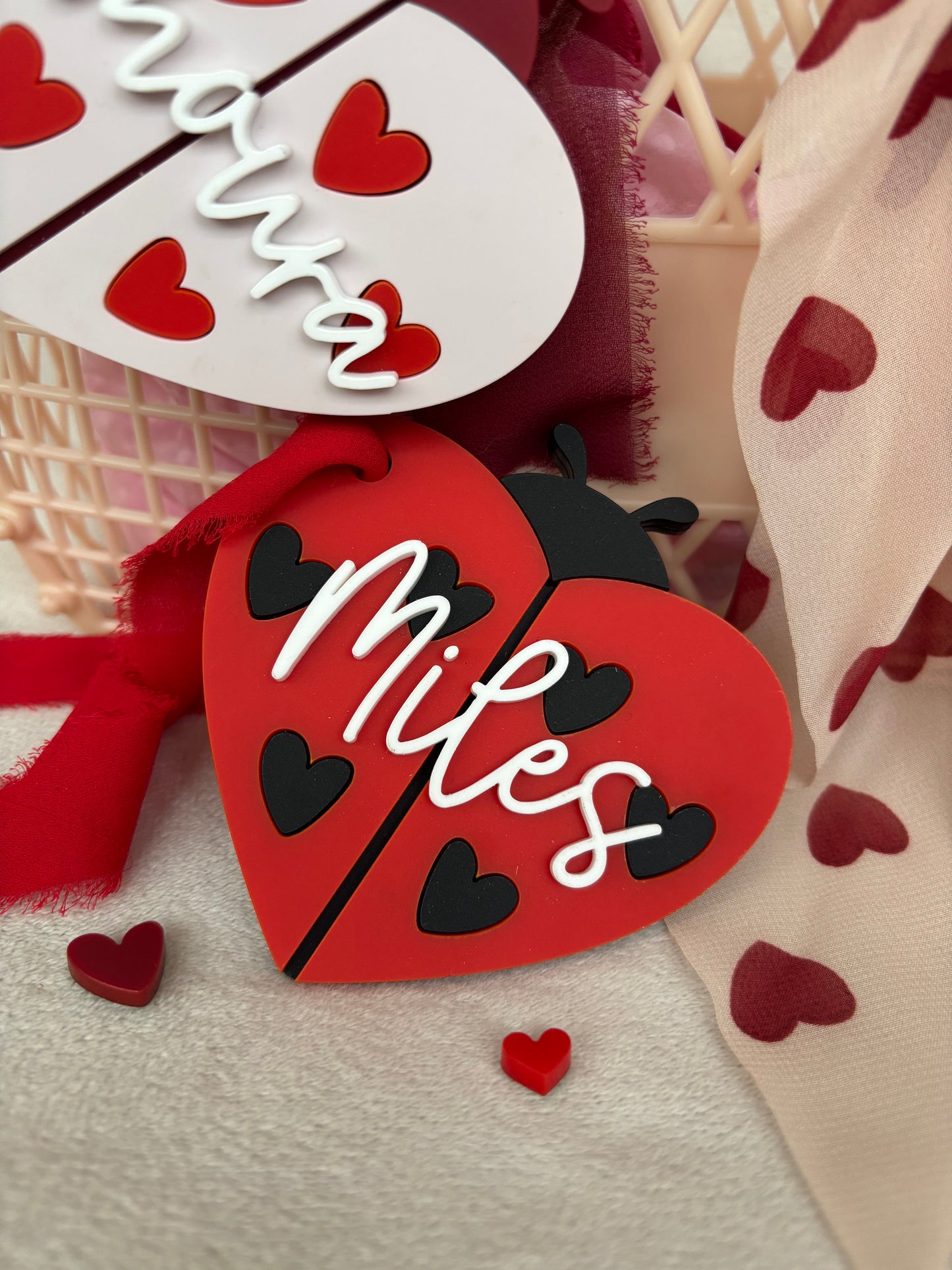 Heart Love Bug Tag