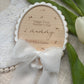 First Mother’s Day Personalised Plaque - Our 1st Mother’s Day Photo Prop Wooden Sign