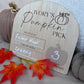 Personalised Pumpkin Patch Board