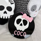 Halloween Skull Tag