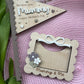 Mother’s Day Wooden Gift Flag - Mama is My Bestie - Happy Mother’s Day