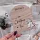 Christmas Activity Cards - Wood Advent Calendar Pocket Cards