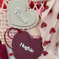 Ruffle Heart Tags