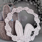 Easter Bunny Wooden Wreath
