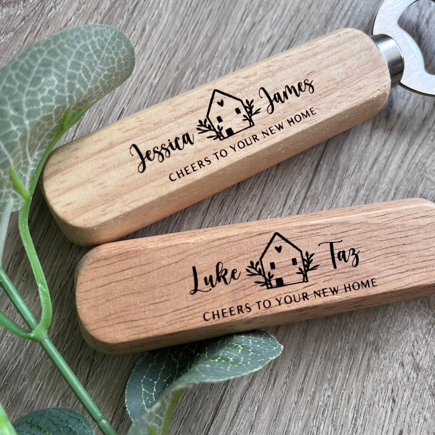 Personalised House Warming Beer Bottle Opener