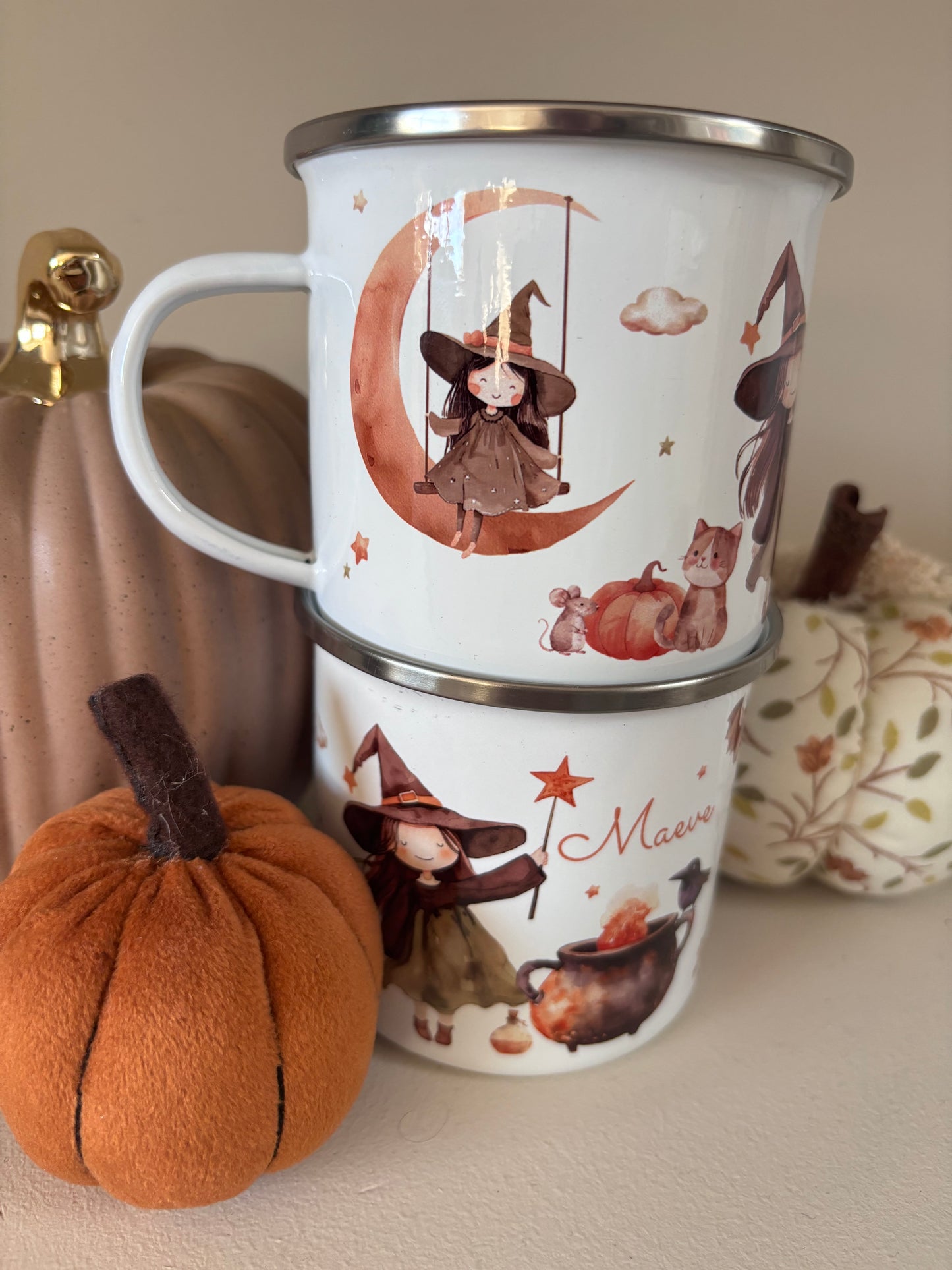 Halloween Witch Mug & Treat bag